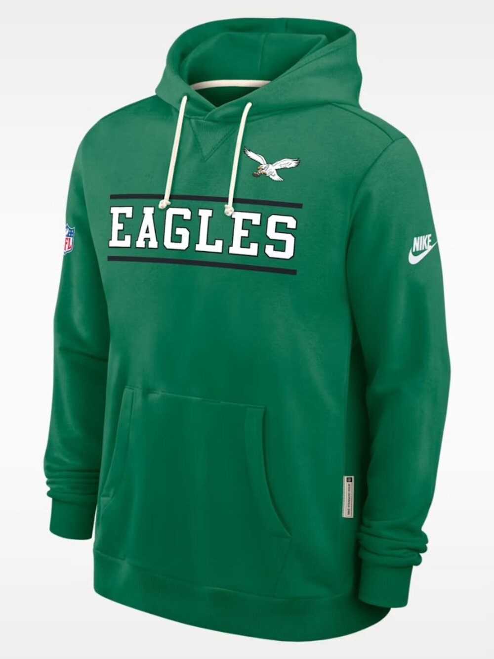 Nike Philadelphia Eagles Alt Standard Issue Kelly Green Hoodie, Size XL